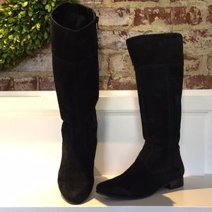 Black Bandolino Suede Knee Boots